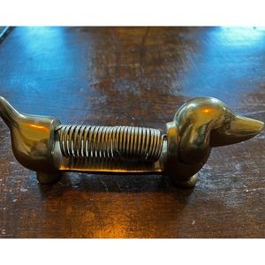 Dachshund card/photo holder